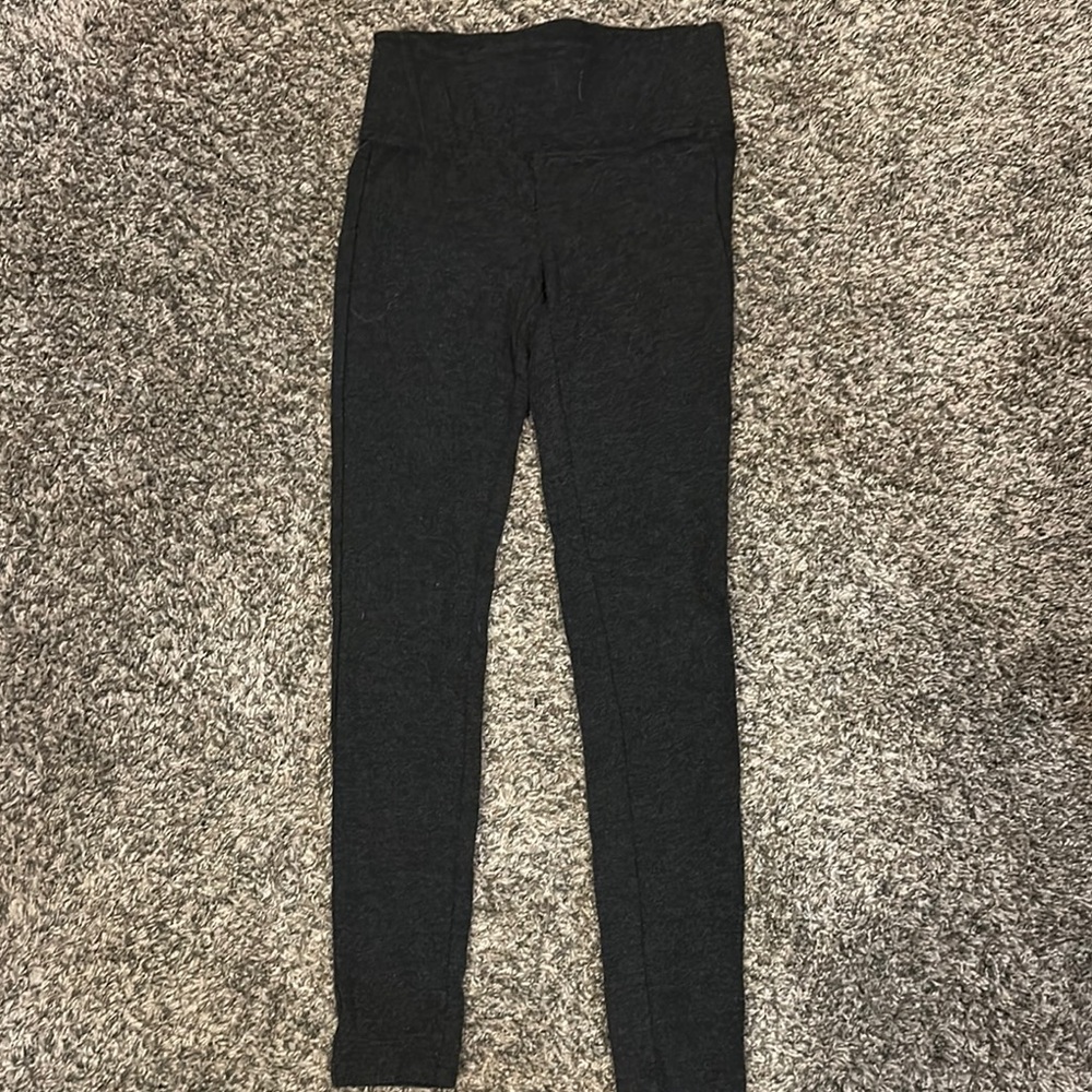Copper Key Grey Leggings Sleek Minimalist Design